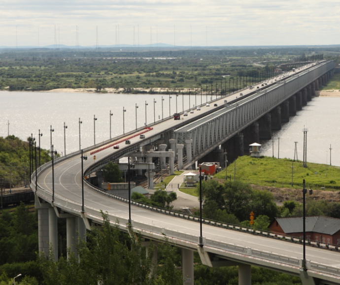 Мост через реку Амур 0 Мост через реку Амур 0
